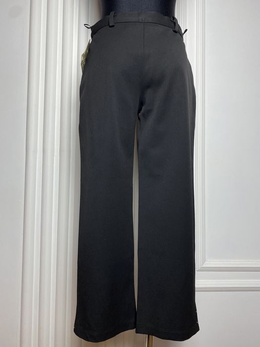 Spodnie damskie czarne proste 38 S/M M Ciao Bella  bawełna cekiny