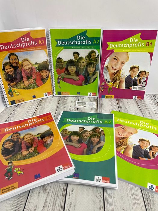 Die Deutschprofis A1,A2,B1 (репринт)
