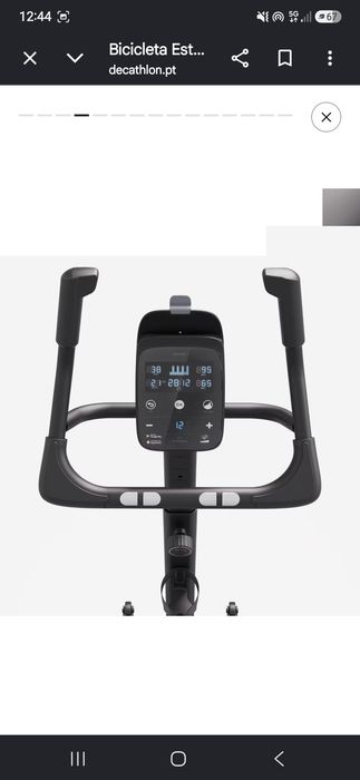 Bicicleta Estática Domyos EB900 B - com sinais de uso