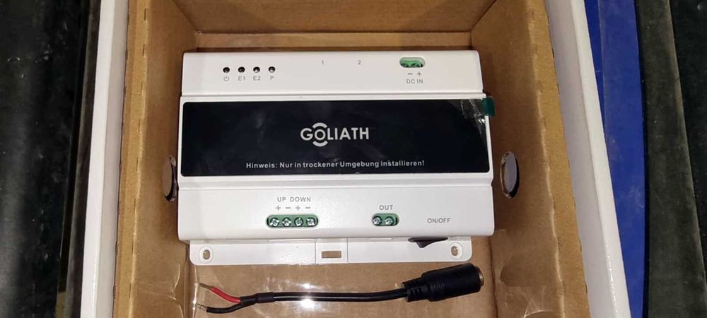 Goliath Hybrydowy IP  2-przewodowy do interkomom 2 bus moduł IP switch