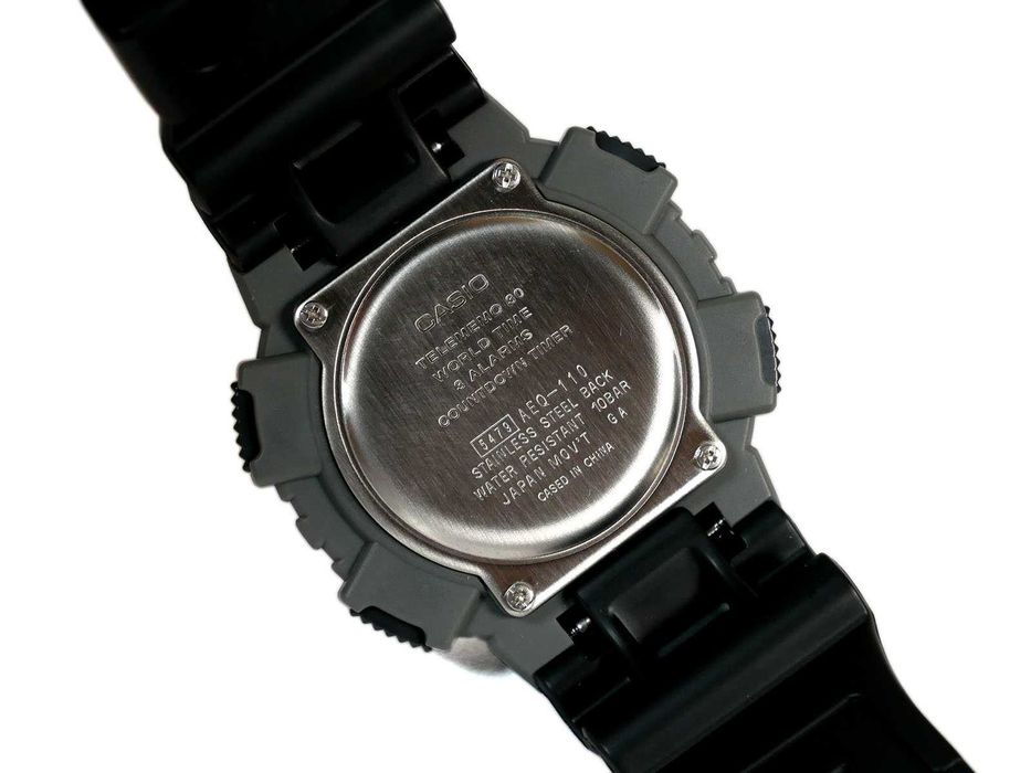 Casio AEQ-110W-1AV. Батарейка на 10 років