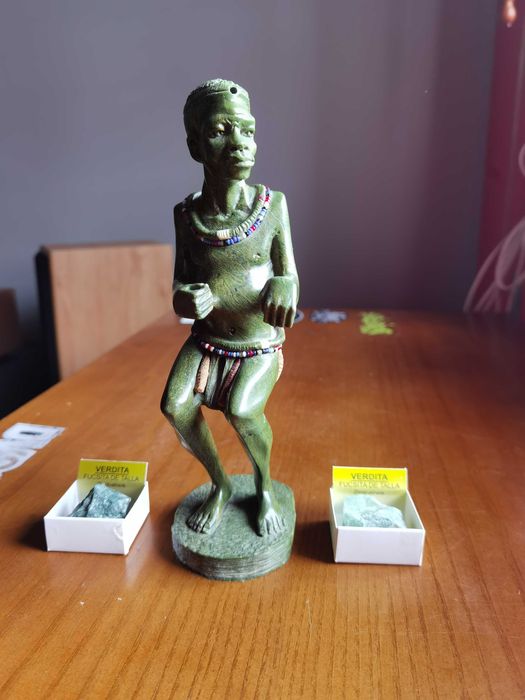 Verdita do Zimbabué - estatueta africana