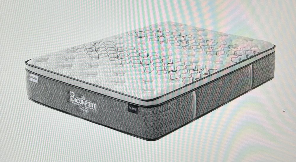 Colchão casal com memória de forma duoconfort