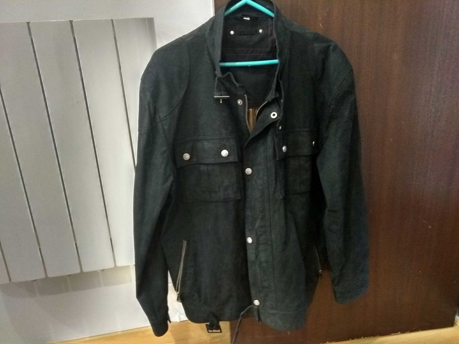Blusão em couro, novo