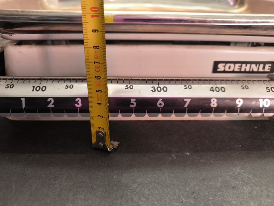 Balança SOEHNLE 12kg
Balança mecânica SOEHNLE com prato em aço inoxidá