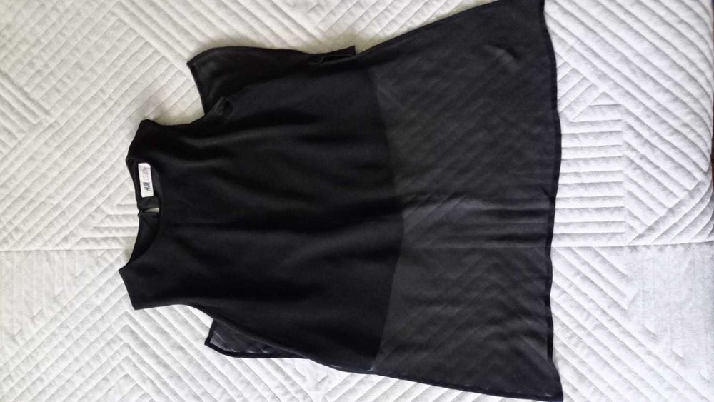 Czarna bluzka H&M rozm. 140 9-10 lat