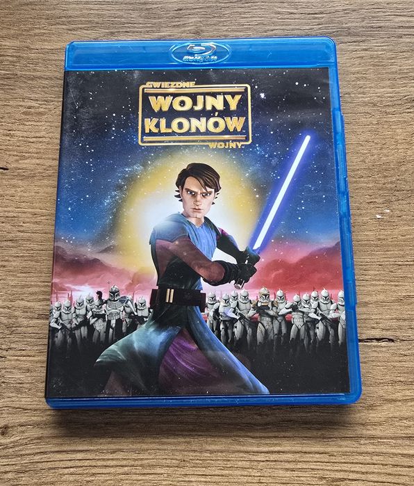 Star Wars - Gwiezdne Wojny - Wojny Klonów -Blu-ray-Polskie Wydanie  PL