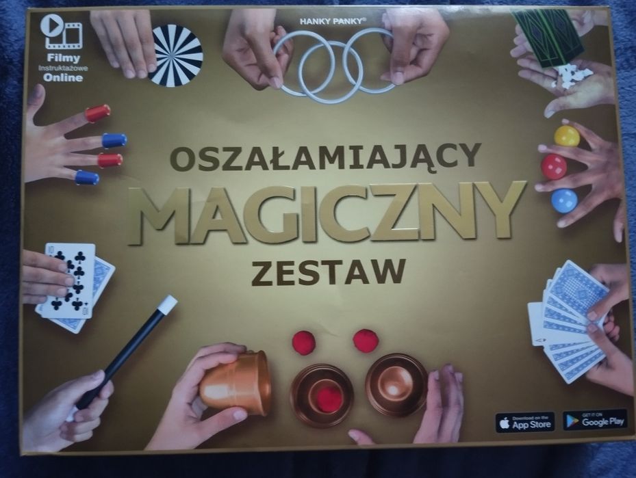 Gra- zestaw do robienia magicznych sztuczek