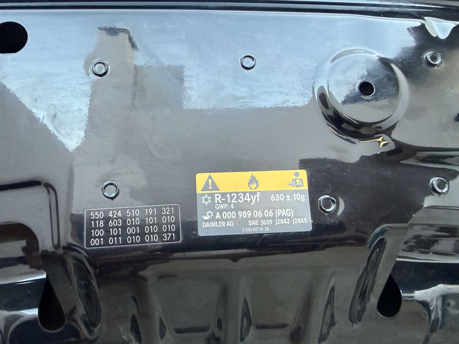 Capô para mercedes CLA 250e  (C118)