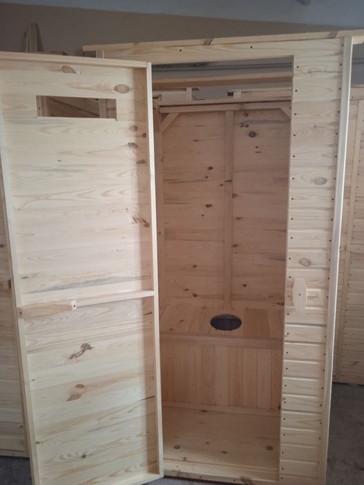 Дачні туалети, дерев'яні туалети, собачі будиночки