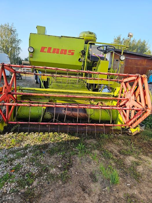Kombajn. Claas compact 25 z sieczkarnią
