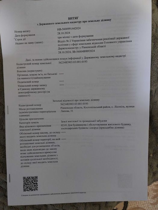 Земельна ділянка