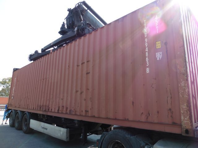 Kontener 40HC 12m magazyn morski budowlany