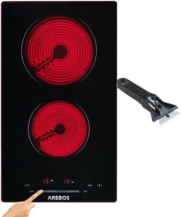 Płyta grzewcza szklano-ceramiczna kuchenka Arebos nowa