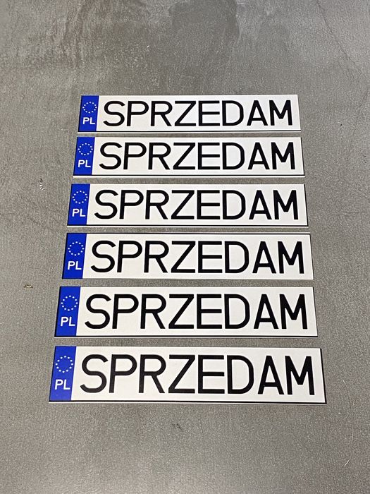 Tablica tabliczka dekoracyjna do auta