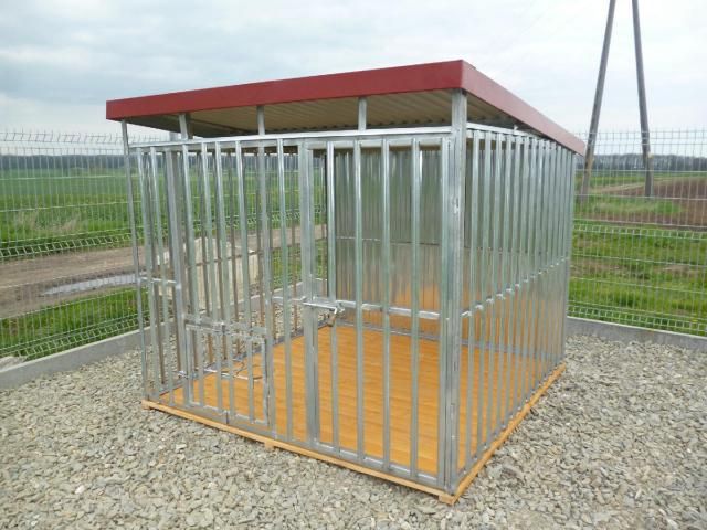 Kojec dla psa NERO ocynkowany 4x3m wzmocniony PRODUCENT różne wymiary