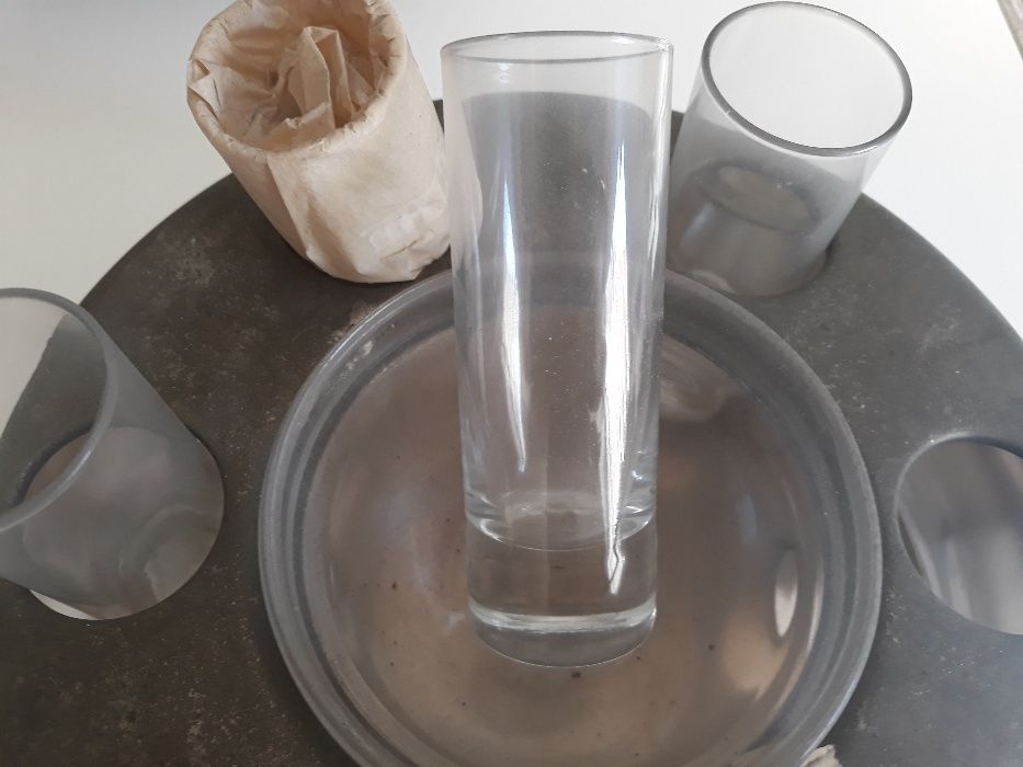 Conjunto para Servir Caviar e Vodka