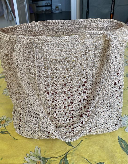 Велика пляжна сумка ручної роботи