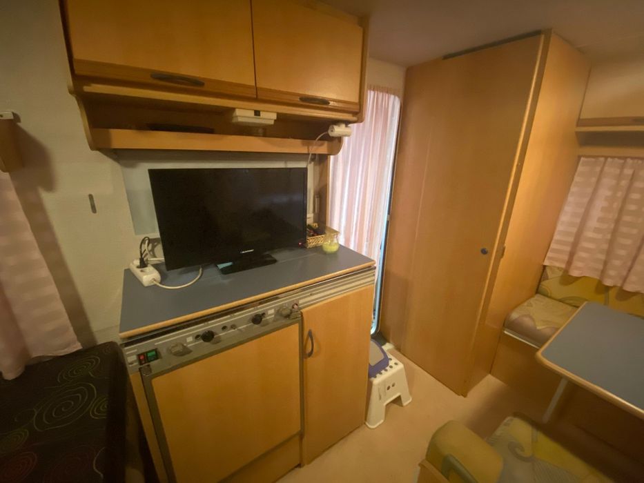 Caravana situada em Parque de Campismo em Ponte de Lima