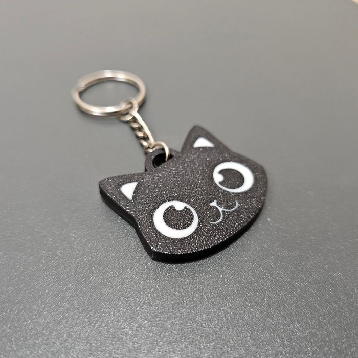 Breloczek do kluczy kot kotek