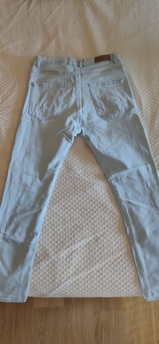 Calças ganga clara Pull & Bear