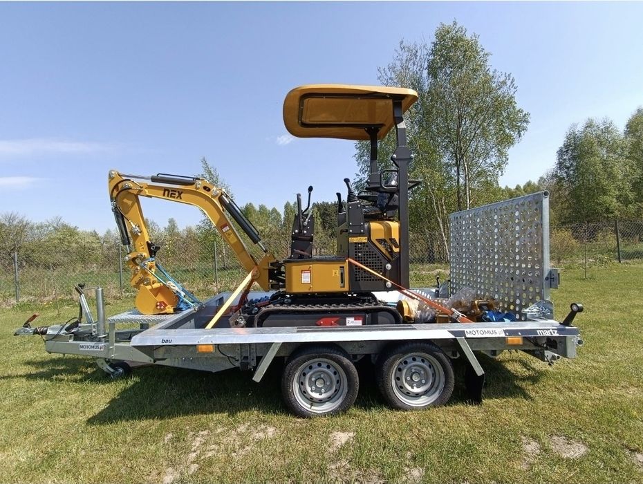 Sprzedam 47tyś brutto minikoparka Nex n12 Joystick Yanmar
