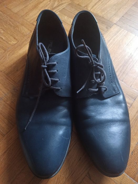 Buty garniturowe  Pilpol   r.42 granatowe