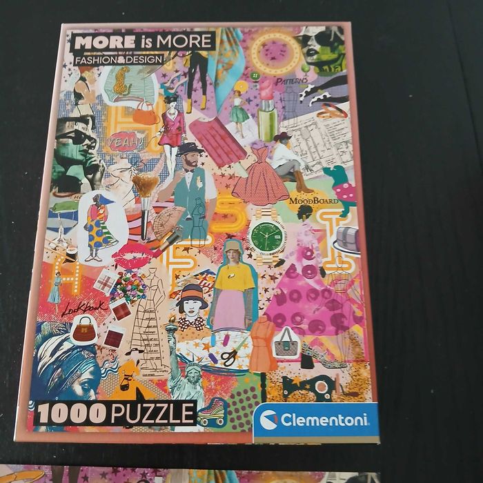 Puzzle 1000 peças  - More is More Fashion & Design - Completo