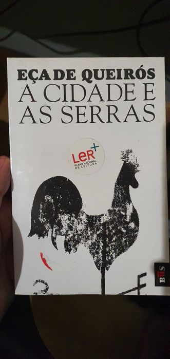 Livro "A cidade e as Serras" de Eça de Queirós