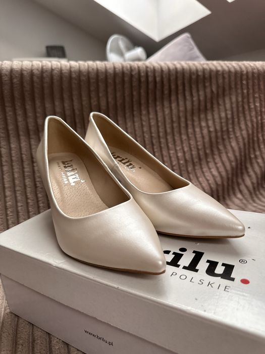 Nowe buty ślubne  Brilu