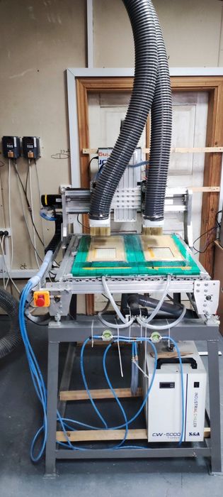 Продається двохшпиндельний фрезерний верстат із ЧПУ 600x900