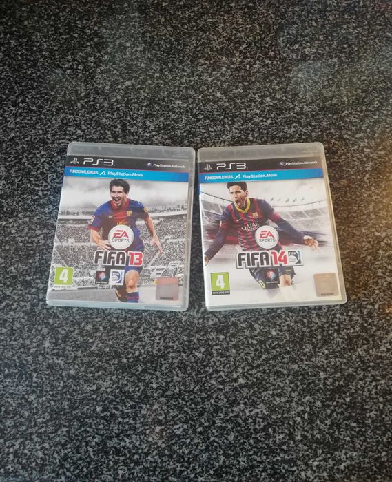 Jogos Ps3 Fifa 13 e Fifa 14