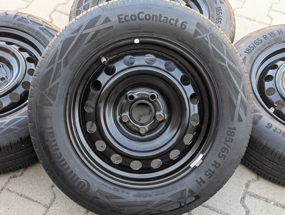 4x KOŁA Lato TOYOTA Yaris IV 185/65 r15 5x100 ET45 DEMO CZUJNIKI TPMS