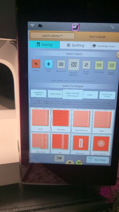 Husqvarna Viking Epic 980Q, Maszyna do szycia