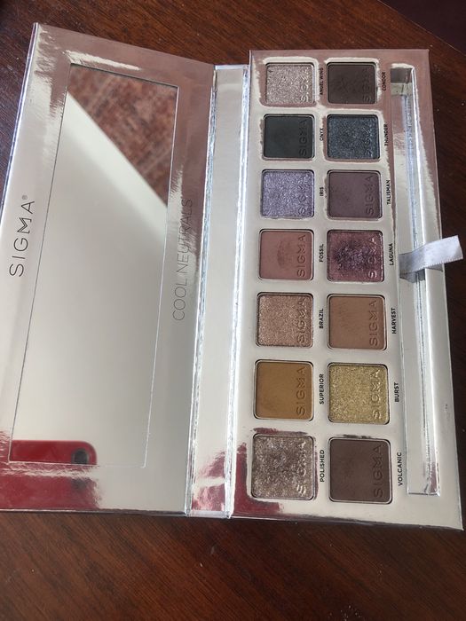 Sigma cool neutrals paleta cieni