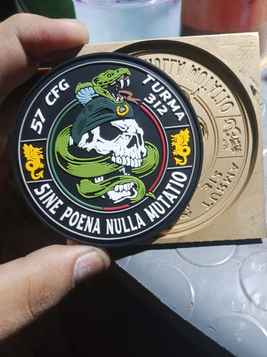 Patch personalizado em PVC