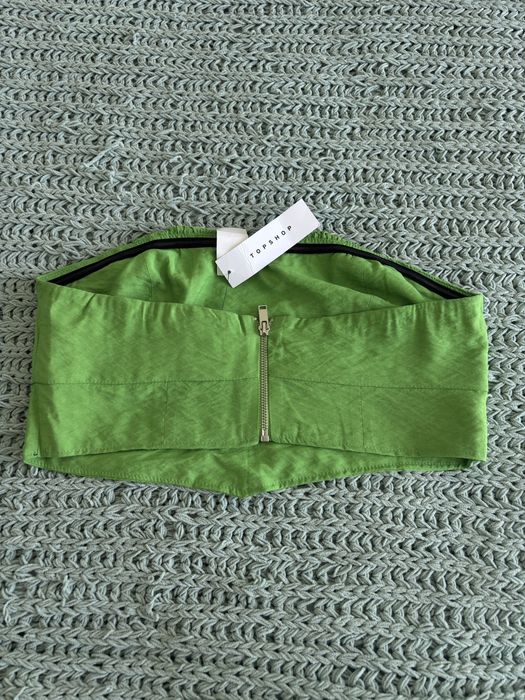 Zielony top topshop nowy z metka super sie prezentuje modny