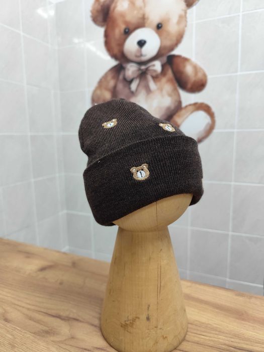 2x czapka Merino w misie