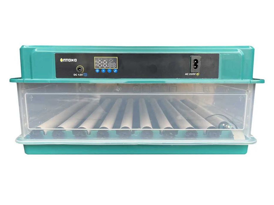 Інкубатор автоматичний ПТАХА 70-G (220/12В) роликовий