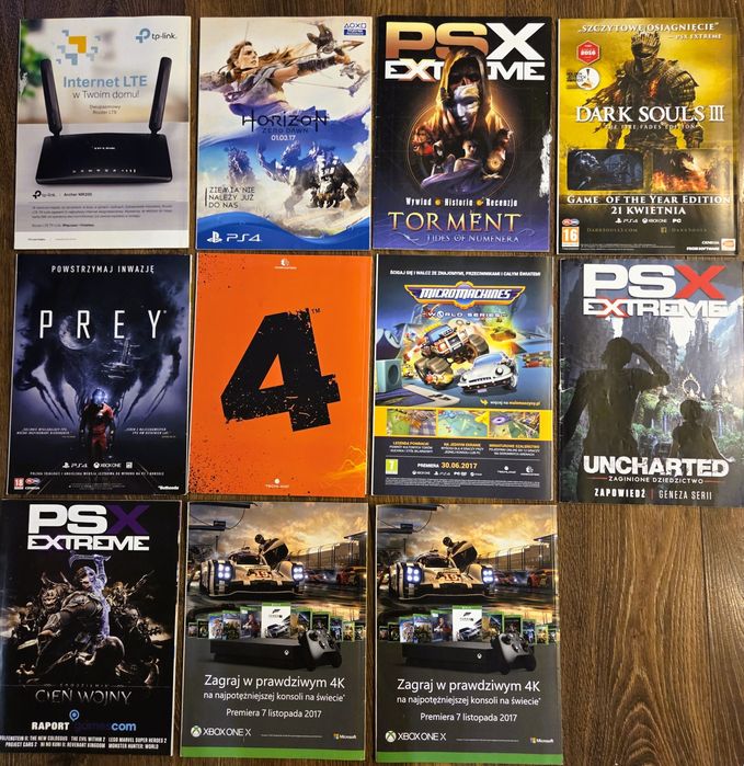Kolekcja PSX Extreme 2017 (11 szt.)  Horizon, Resident Evil 7, FIFA 18