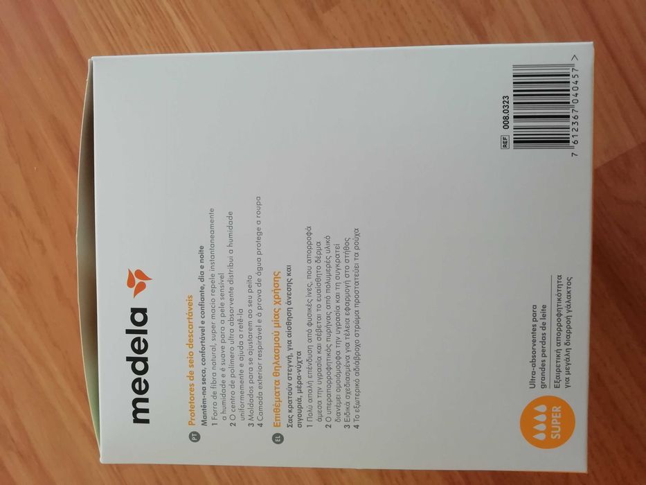 Medela - Protectores de Mamilo Descartáveis Safe & Dry (60 unidades)