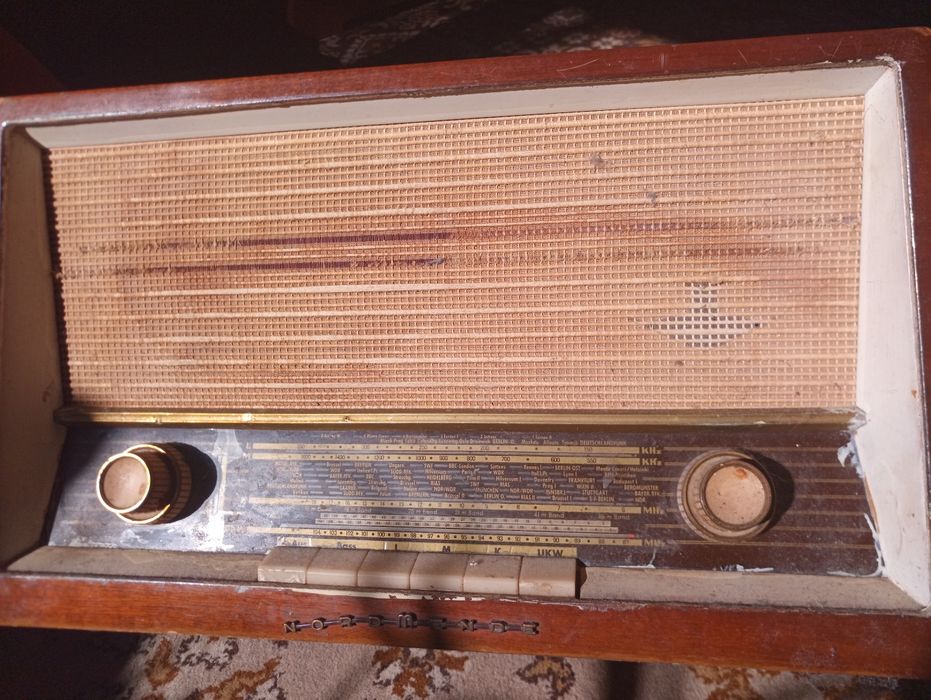 Radio lampowe nord mende elektra