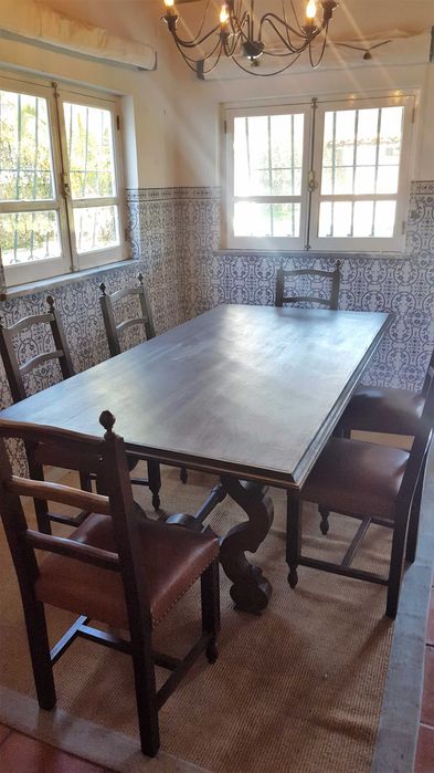 Conjunto Vintage Mesa de Jantar