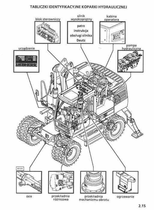 Liebherr 316 Instrukcja obsługi DTR język polski