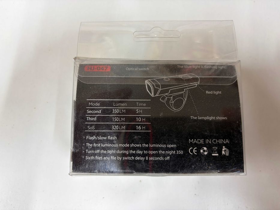 Kit Luzes Bicicleta XANES LED USB Recarregável Frente Trás 350LM