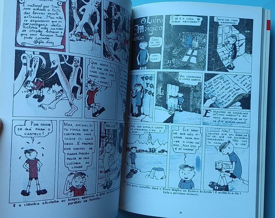 Sérgio Luiz - Aventuras do Boneco Rebelde - Edições Baleiazul
