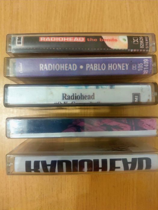 Касети б/у , гурт RadioHead, Depeche mode