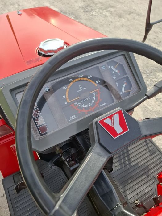 Traktorek japoński 4x4 Yanmar F155 z glebogryzarką piękny stan