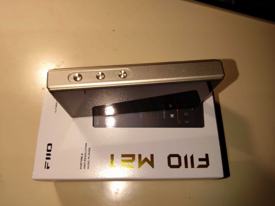 Аудіоплеєр FiiO M21 Titanium Gold