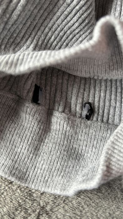 Szara dopasowana bluzeczka/półgolf r.XS/S